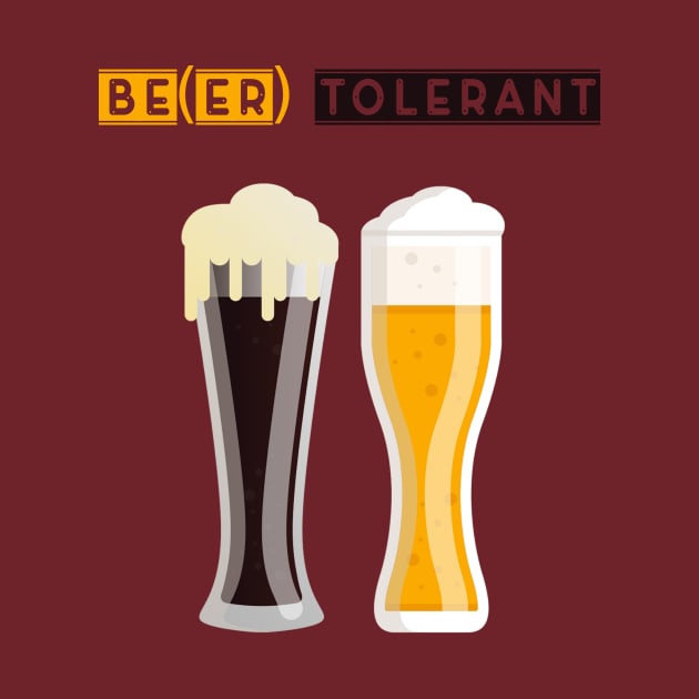 Be tolerant - beer by Imutobi