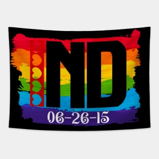 North Dakota Gay Marriage Tapestry