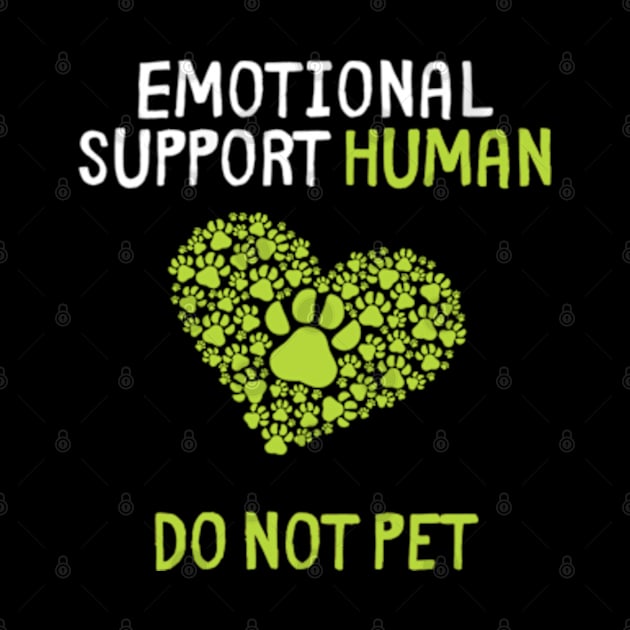 Human Do Not Pet for, Emotional Service Support Animal by DarkStile