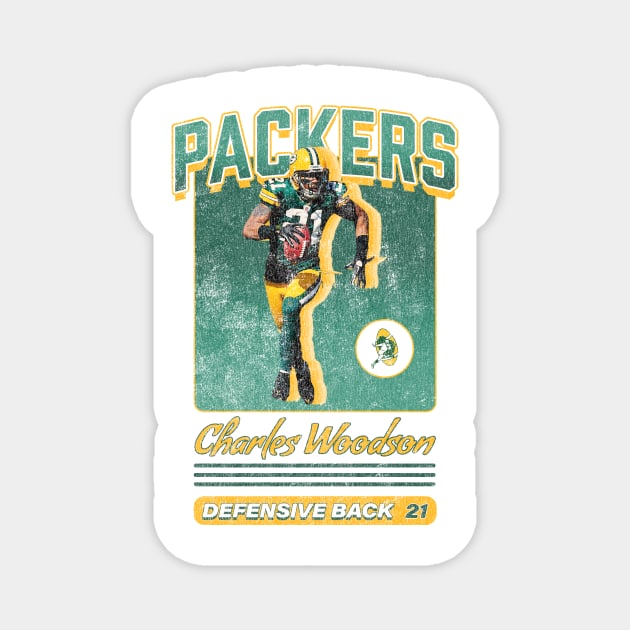 Charles Woodson Magnet by KC Designs