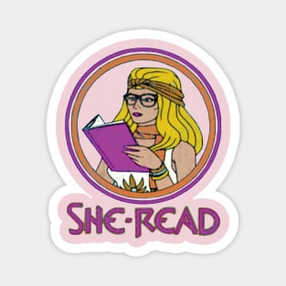 She Read - Books Magnet