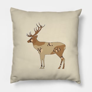 Camo Deer - 7 Pillow