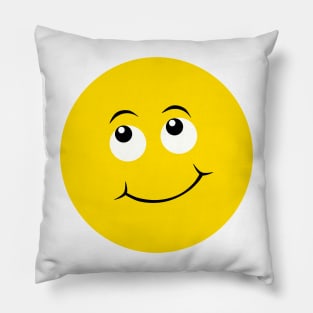 Emoji - lovely face Pillow