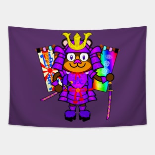 SUMMER PRIDE FESTIVAL: SAMURAI BEAR Tapestry