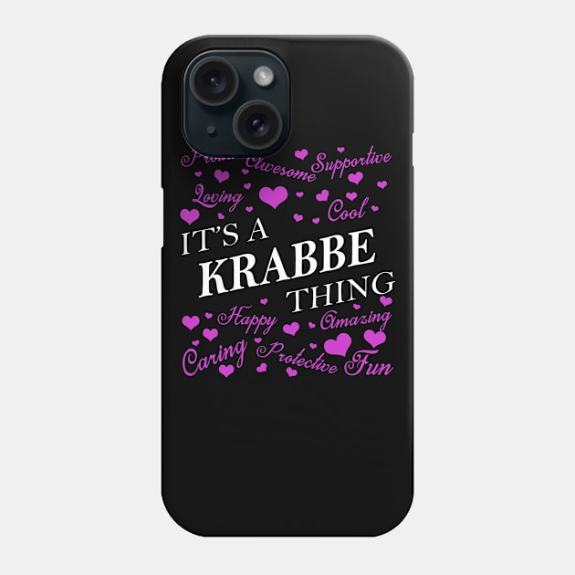 It's a KRABBE Thing Phone Case by YadiraKauffmannkq