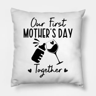 Our First Mother Day Pillow