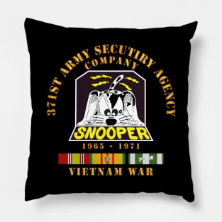 371st ASA Company - 1965 - 1971 w VN SVC Pillow