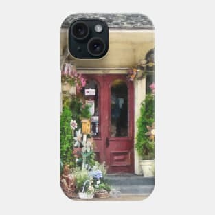 Strasburg PA - Flower Shop With Birdhouse Phone Case