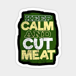 Butcher Cooking Chef Magnet