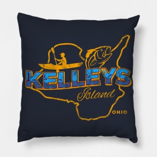 Retro Kelley's Island Summer Pillow