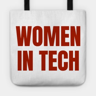 Women in Tech, Stem Graduation, Engineer Womens Tote