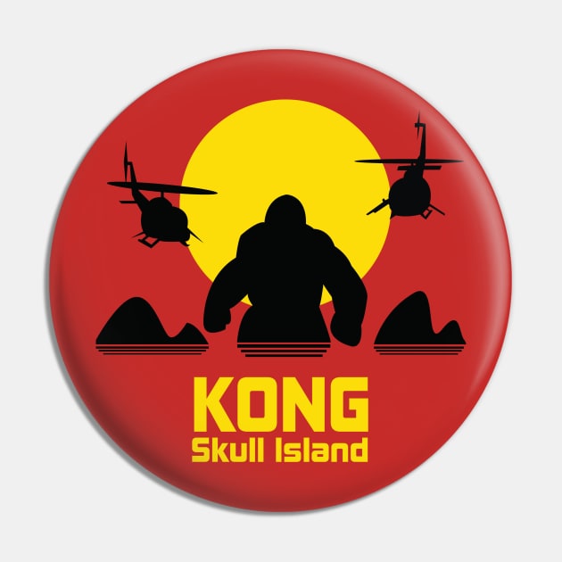 Mini Skull Island Pin by RaphaelComPh