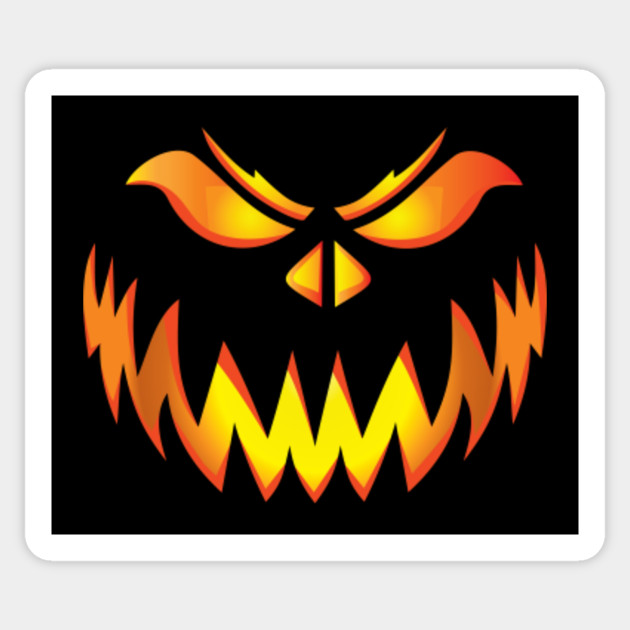 Sinister Pumpkin Halloween Jack O Lantern Face Jackolantern