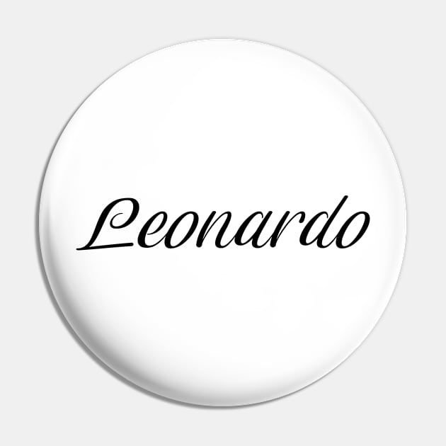 Name Leonardo Pin by gulden