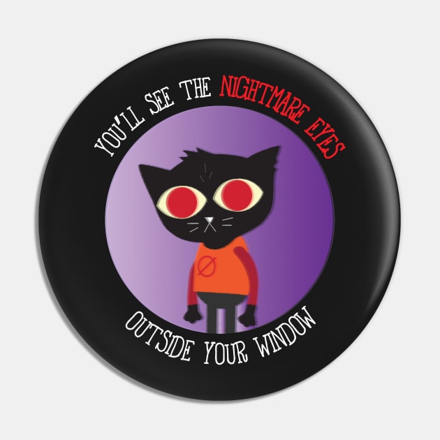 Nightmare Eyes Pin by pastakitty