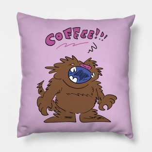 Inner Coffee Monster Pillow