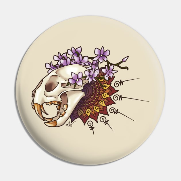 Leopard Shrine Pin by faeforge