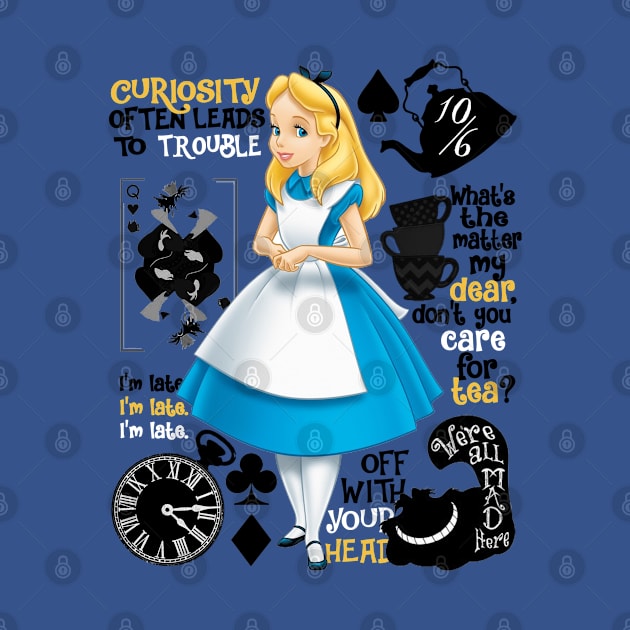 Alice in Wonderland by red-leaf