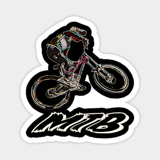 mtb downhill Magnet