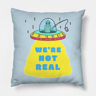 We're not real Pillow