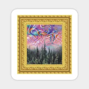 LSD2 (golden holo forest) Magnet