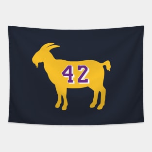 James Worthy Los Angeles Goat Qiangy Tapestry