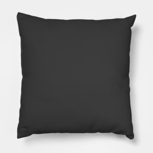 Shadow Grey Creepy Hollow Halloween Pillow