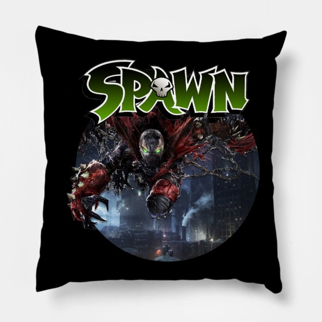 Spawn Button Shirt Pillow by TheLuckyClown