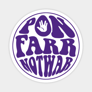 STAR TREK - Pon Farr Not War '60s style - Tie dye Magnet