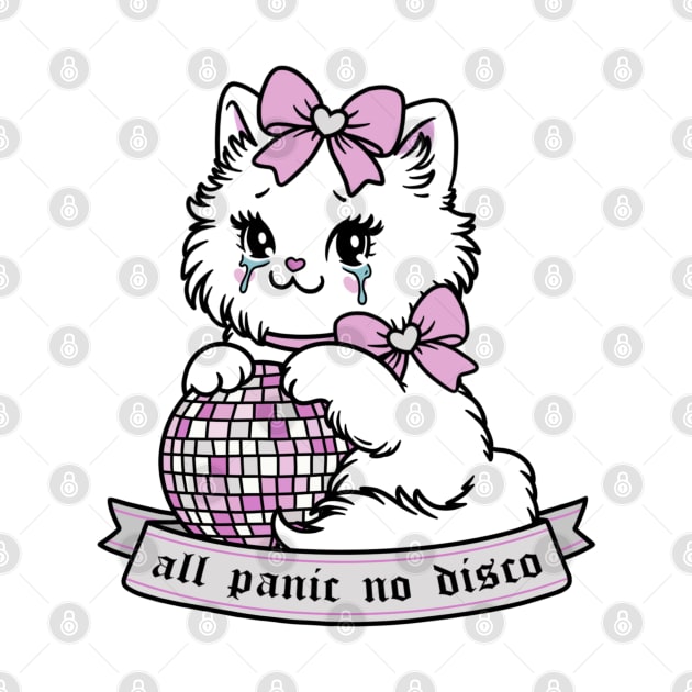 all panic no disco kitty cat by moonstruck crystals