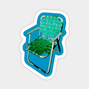 Lawnchairs Are Everywhere - design no.2 Magnet