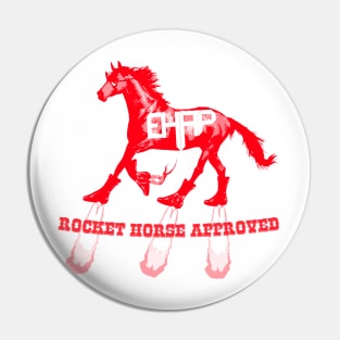 EHAP Rocket Horse Pin