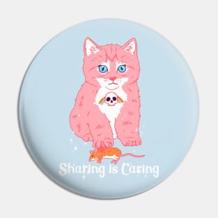 Sharing is Caring Pin