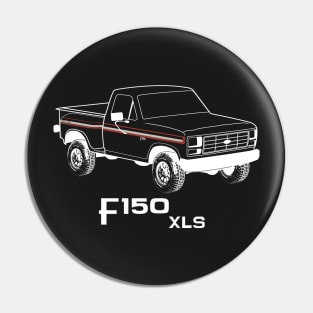 1982 F150 XLS White Print Pin