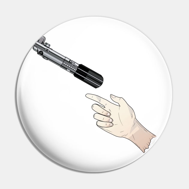 Luke's Severed Hand Pin by mikineal97