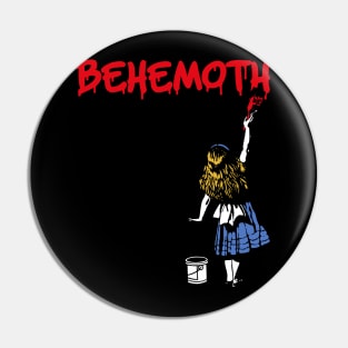 behemoth and paint girl Pin