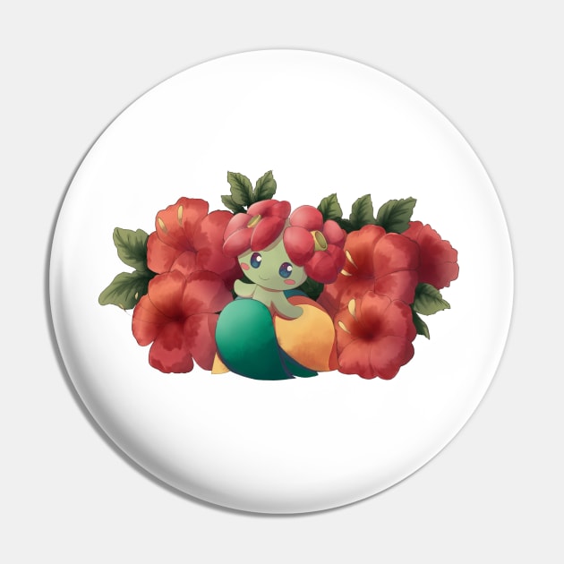 Hibiscus Pin by unleashedrage