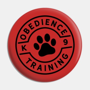 Obedience Training Pin