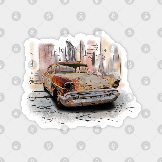 Oldtimer Magnet by sibosssr