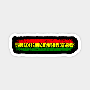 Jamaican Distressed Design Magnet