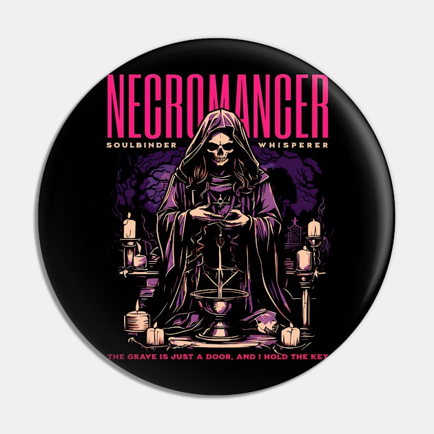 Necromancer Pin by Smentparkchanyeol