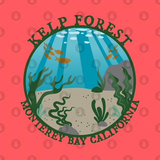 Kelp Forest - Monterey Bay California by Slightly Unhinged