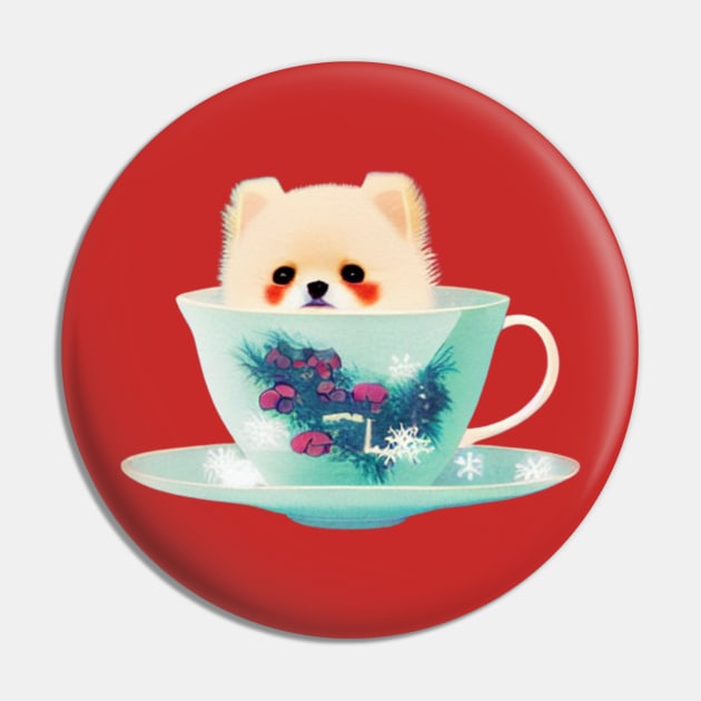 Adorable Teacup Pomeranian Dog White Pomeranian Puppy in Teacup Pin by Mochabonk