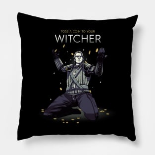 Toss a Coin to Your Hunter Pillow