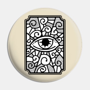 ornate eye Pin