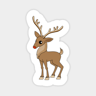 Christmas Reindeer Magnet