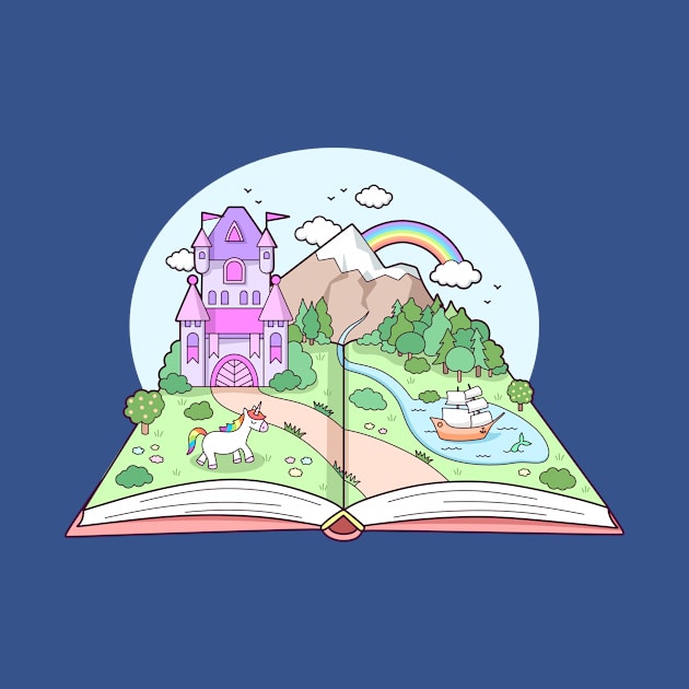 Book Landscape by sombrasblancas