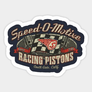 Adesivi vintage sticker Drag Racing Decal ADRL JE pistons -  Portugal