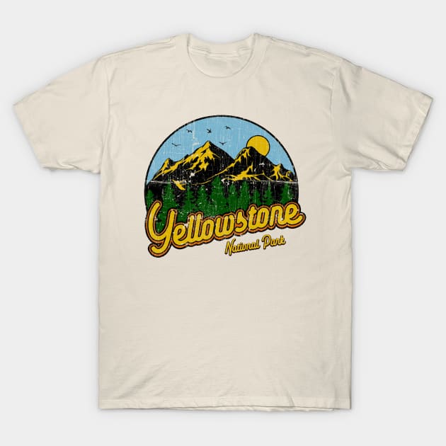 vintage yellowstone t shirt