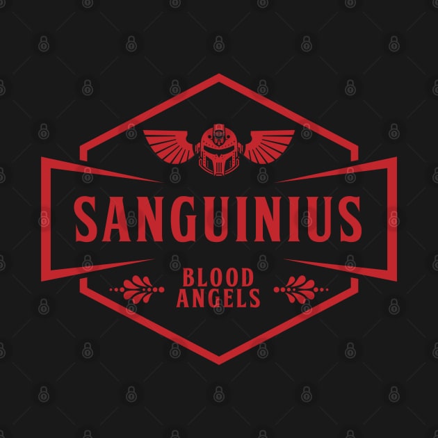 Sanguinius, Angelic Primarch - Warhammer 40K Tribute by DesignFlex Tees